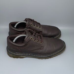 Vintage Dr. Martens Shfeld‎ Brown leather Oxford Shoes Men's Sz 10